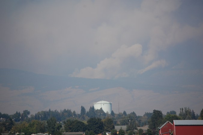 Wenatchee fire - near Ellensburg, WA