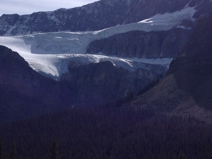 Glacier in Banff National Park, Alberta, Canada