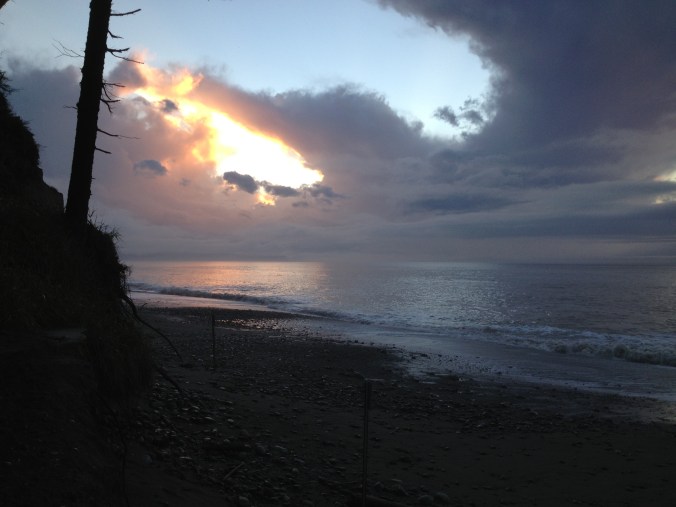 An angry sunset An angry sunset