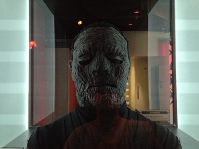 Mask from one of the original "Mummy" movies