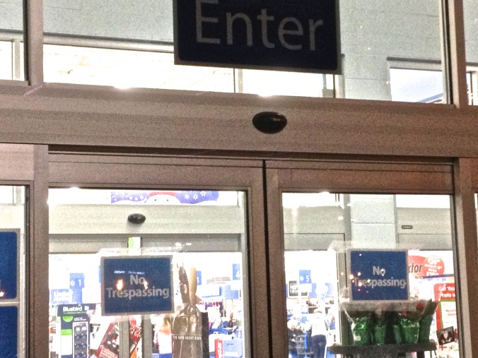 Apparently, my money is not welcomed here