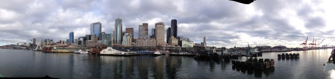 Seattle Waterfront Panorama