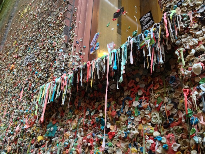 The Gum Wall in Seattle