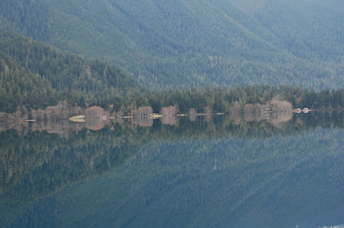 Lake Crescent - along US 101 in Washington