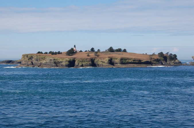 Island with lighthouse - Cape Flattery, Neah Bay, WA