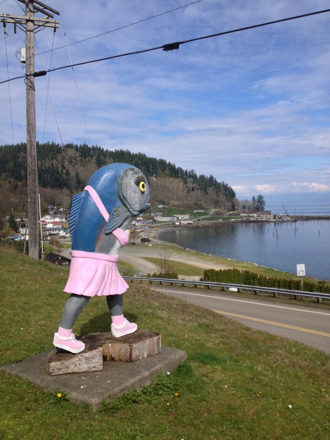 Something they call "Rosie" - Washington state highway 112 near Seiku