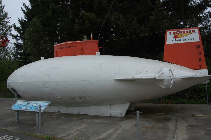 Deep Quest Deep Sea Vehicle - Naval Undersea Museum - Keyport, WA
