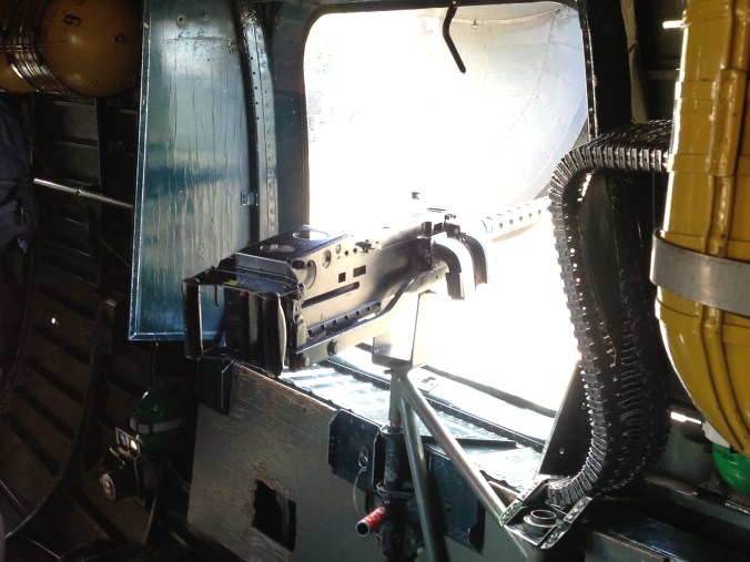 Side gun - B-24 Liberator - "Witchcraft"