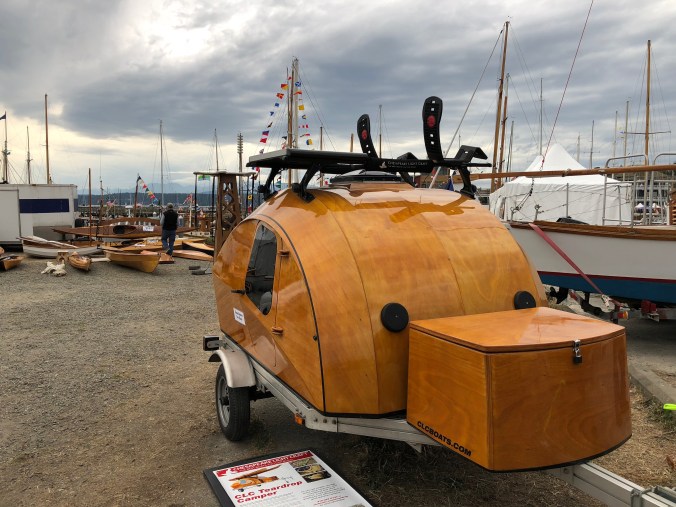 Wooden Teardrop Trailer
